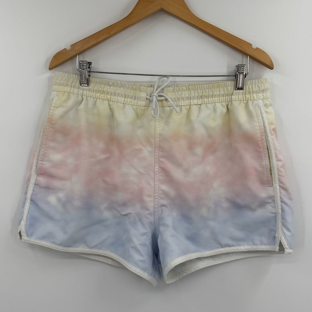 Abercrombie & Fitch x The Trevor Project Unisex Pride Cabana Swim Trunks | Large